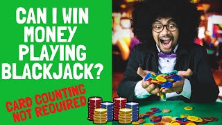 Can I win money by playing Blackjack – No card counting!