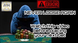 Never loose again | Win every bet you will place | #OnlineCasino #Roulette #Blackjack