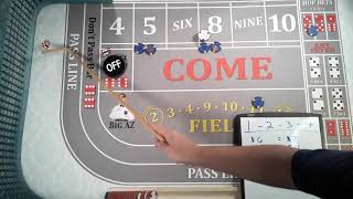 Vegas Casino Craps Easy as 1-2-3-4