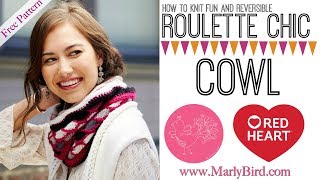 How to Knit Roulette Chic Cowl Pucker Stitch