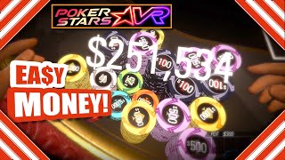 POKERSTARS VR | Easy Money! | Gameplay