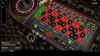 My strategy for winning easy money with online european roulette Sure profit in roulette wheel.