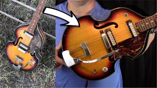 Rescuing a $10 Vintage Guitar from a Yard Sale