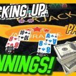 STACKING UP THE WINNINGS! $2500 vs Blackjack Shoe – Part 2!