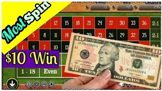 Great Tricks !!! Most Of Spin How $10 Win on Roulette | World’s No.1 Win Strategy to Roulette