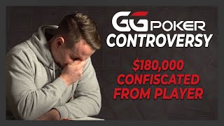 GG Poker Confiscating $180K From A Poker Player | Bencb’s thoughts