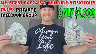 Christopher Mitchell Baccarat Winning Strategies- Martingale & Flat Betting Systems ONLY $2,000.