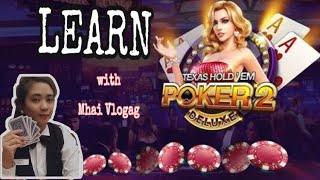 How to Play POKER | Learn With Mhai Vlogag | Casino Dealer