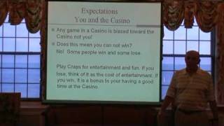 craps 101-lecture 1-why craps?