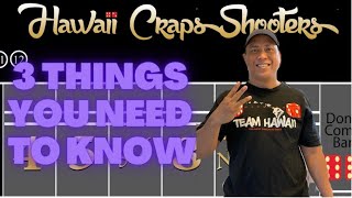 3 Things Every Successful Craps Player Must Know