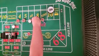 Craps strategy. Playing all the numbers using the field.