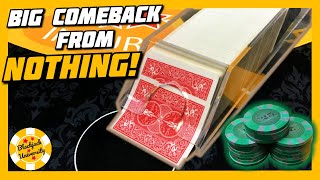 BIG COMEBACK FROM NOTHING! ONE SHOE BLACKJACK CHALLENGE | EPISODE 11