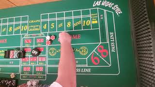 Craps strategy. Anything but 10!!