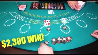 When to Split 8s | Huge Blackjack Win