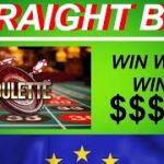 ROULETTE STRATEGY THAT WINS | Straight Bet European Roulette Wheel Strategy