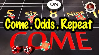 Win Continuously at Craps With Come Bets