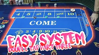 EPIC BEGINNER CRAPS SYSTEM – Double Tap Craps | Live Craps Session #3