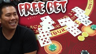 HOW NOT TO PLAY FREE BET BLACKJACK – Alex Vs. Anthony #2