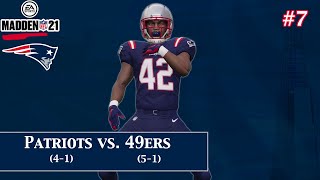 Jimmy Garoppolo’s Return Home!! | Week 7 vs SF | Madden 21 Patriots Franchise Mode Ep 7