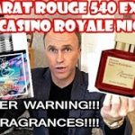 Baccarat Rouge 540 Extrait vs Dua’s Casino Royale Nights