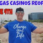 Christopher Mitchell Shares Las Vegas Casinos Reopening June 4th- Las Vegas Strip Tour.