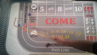 Craps Strategy.  The Sidewalk Switch #LasVegas #Vegas #Reno #craps #casino #darkside #POUIND