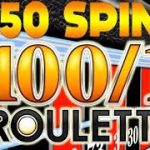 £50 BIG BETS on 100 to 1 roulette