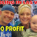 Christopher Mitchell Gambling In Las Vegas $8,000 Profit Using Baccarat Winning Strategies.