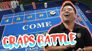 CRAPS BATTLE Boss Vs. Conan* – Live Craps Session #1