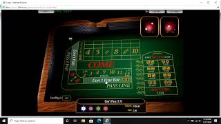 CRAPS !! The Don’t Pass System FLAT BETTING !! 3/31/20