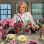 Flower arrangements with Martha Stewart and Baccarat