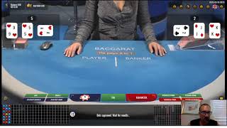 Baccarat Winning Strategies by Gambling Chi “LIVE PLAY” 8/10/20