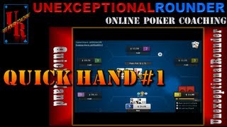 Texas Holdem Poker Online – Hand Review 25nl Heads Up Cash Hold em – HU Online Poker Bovada