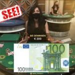 Blackjack Strategy Live Casino – 100€ Bet!