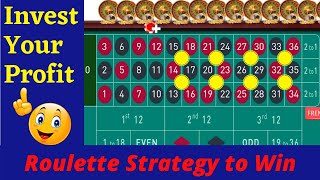 Invest Your Profit 😉😉 on Corner Bets and Split Bets | Best Roulette Strategy To Win 2020 | Roulette