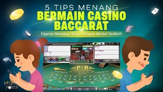 TIPS MENANG BERMAIN BACCARAT DI BATIKPOKER