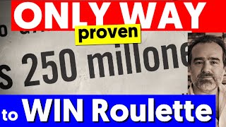 Only PROVEN Way to Win Roulette! (True Winners)