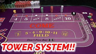 NEW CRAPS SYSTEM – “The Tower” – Dice System Development #1