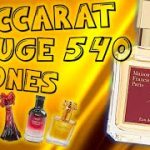 Top 10 MFK Baccarat Rouge 540 Clones : Baccarat Rouge 540 in Less : Baccarat Rouge 540 Alternatives