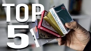 BEST PLAYING CARDS – TOP 5