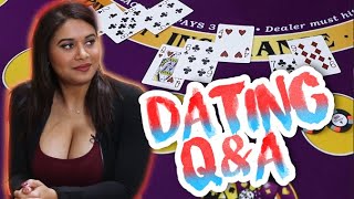 DATING Q&A Blackjack Live Session with Cocktail Waitress