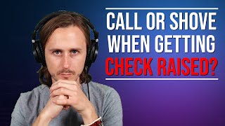 Poker Tips: How To Continue vs a CHECK RAISE in Pot Limit Omaha