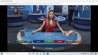 Baccarat Winning Strategies ” LIVE PLAY ” By Gambling Chi 6/29/20