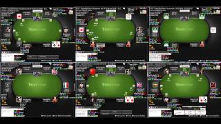 Live Strategy Session at Titan Poker | 6-Tabling 50NL (Part 2) | Poker Strategy