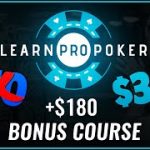 LEARN PRO POKER by Ryan Laplante – Is It WORTH IT? (Coupon Code Inside & $180 Bonus Course) #Winning