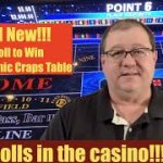 All New Roll to Win Electronic Craps Table!!