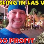 Gambling In Las Vegas- Christopher Mitchell Baccarat Strategies Make $2,800 Cash Profit.