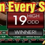 HOW TO WIN AT ROULETTE WITH EVERY SPIN [Roulette strategy to win]