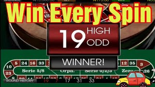 HOW TO WIN AT ROULETTE WITH EVERY SPIN [Roulette strategy to win]