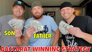 Christopher Mitchell Baccarat Winning Strategy With Father/Son John & TJ.